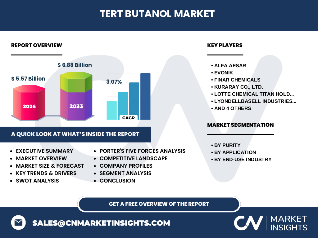 Markt Für Tertiäres Butanol