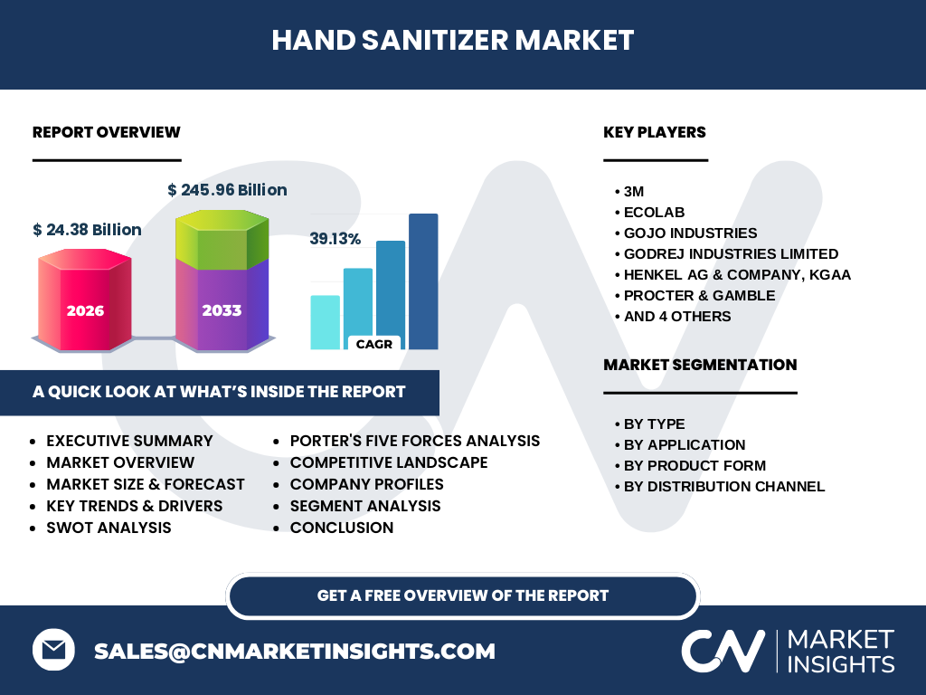 Hand Sanitizer Market