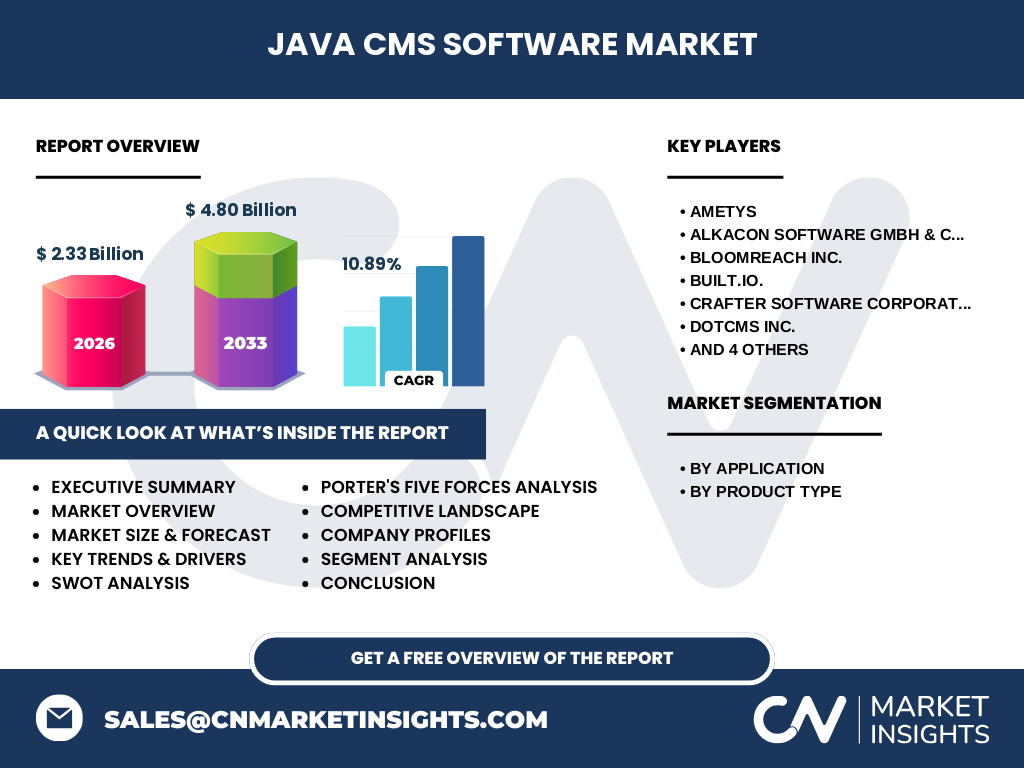 Java CMS Software Market