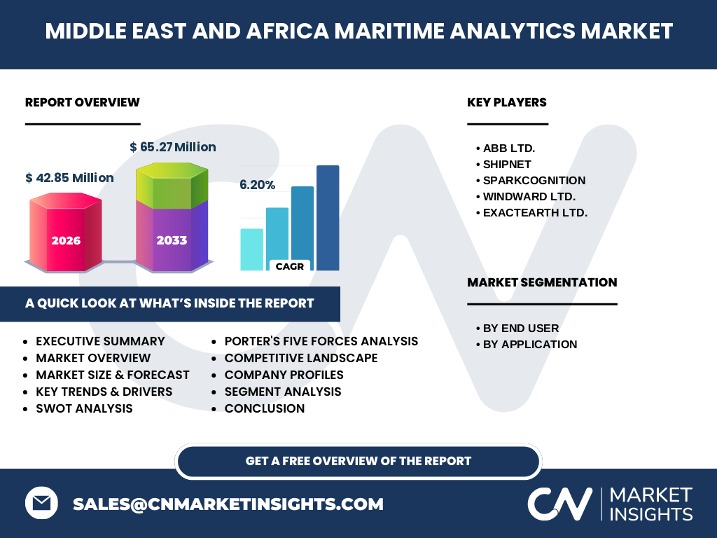 Middle East And Africa Maritime Analytics Market