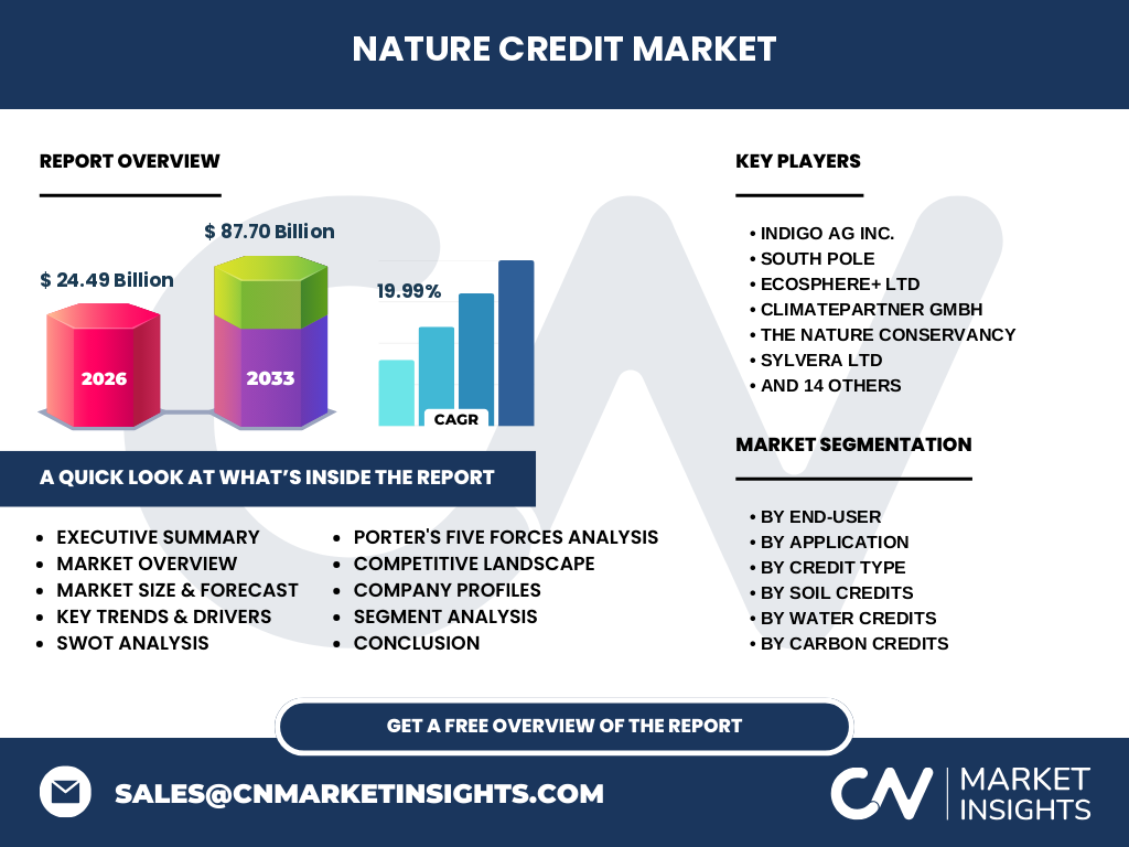 Nature Credit Market